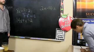 Big Long Dick Teacher's Pet - Hardcore Anal Threesome