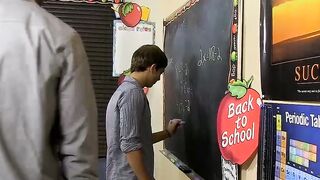 Big Long Dick Teacher's Pet - Hardcore Anal Threesome