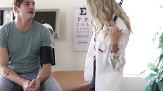 Blondie Blowjob Bombshell - Big Dick Injection Pornstar Style
