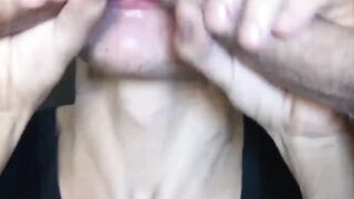 Throated #103- Threeway Bareback Frenzy with Hot Latin Guys