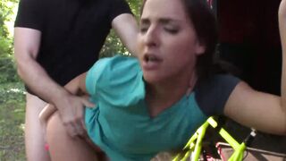Anal Threesome Frenzy - Three Hotties Share One Big Ass