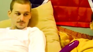 Amateur Buddy Jacks Off While Exploring Asshole With His Friend