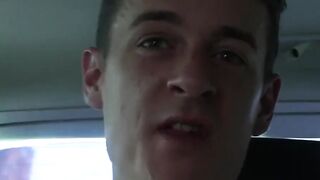 Throated - Hot Twinks Anal Fucked in Car Ride by Older Man