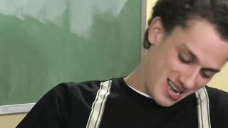 Naughty Student Gets Teacher's Approval With Blowjob - Philp Ashton