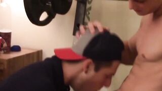 College Guys Share A Hot Threesome With French Dude