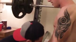 College Guys Share A Hot Threesome With French Dude