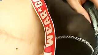 Passionate Solo Masturbation - Old Man Fingers His Own Ass And Shoots A Huge Load