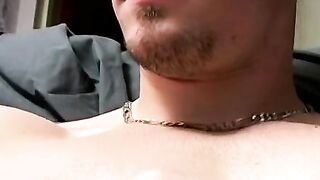 Muscle Stud's Solo Jack Off - Close-Up & Slow Motion Cumshot HD