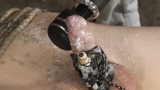 Big Dick Waxing - Sexual Massage with Huge Load on Ass of Hot Guy