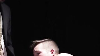 Big Dick Master Stretches Petite Slut's Ass in Hardcore Anal Sex