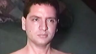 Hairiest Old Perv Jerking Off On Camera - Mature Perv's Closeup