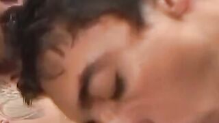 Huge-Dick Latin Stud Fucks His Ass Off In A Hot Threesome