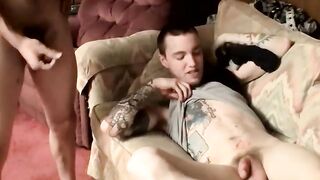 Devilishly Hot - Two Hunks Jack Off Together In A Sexually Charged Scene