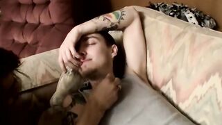 Devilishly Hot - Two Hunks Jack Off Together In A Sexually Charged Scene