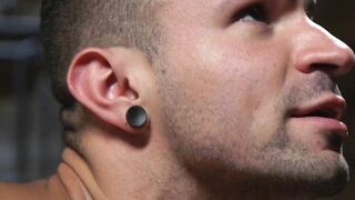 Dominic-Pacifico's Monster Dick Stretching Ian-Greene's Ass & Throat POV Blowjob