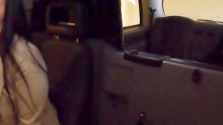 Busty Taxi Driver Lady Gang Gets Sloppy Facial After Hardcore Ride