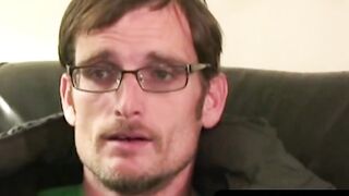 Glasses-Wearing Amateur Dude Masturbaing For Your Pleasure Intense" or "Intensely Hot Glassy Eyes Guy Jerks Off On Camera