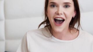 Redheaded Bombshell Chloé Foxx Sucks And Swallows A Huge Load