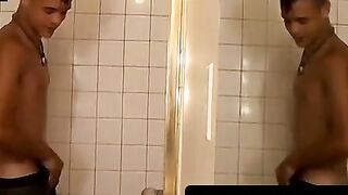 Young Hunk Jerks Off On Older Woman's Feet - Footjob Fantasy