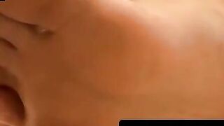 Young Hunk Jerks Off On Older Woman's Feet - Footjob Fantasy