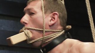 Ass-Tortured Slaves - Dominatrix Mistress Domina Doms Two Guys in BDSM Scene