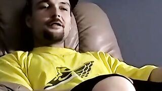 Bi-Sexual Hunks Share A Big Dick And Blast Load Of Hot Semen