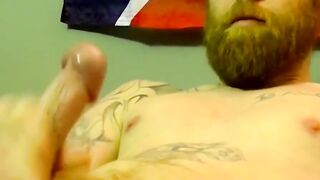 Mature Beard Drains Amateur Redhead Pussy in Hardcore Threesome