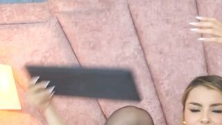 Busty Euro Slut - Solo Masturbation Session with Toys & Dildo
