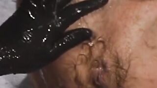 Punishing Punch Fisting - Anal Gaping with Huge Load of Sperm on Ass