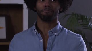 Black Dude Drills A Stunning Lady And Transsexual In Hardcore Threesome
