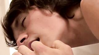 Hot Gay Couple - Doggy Style Fucking Action With Older Guy And Young Twink