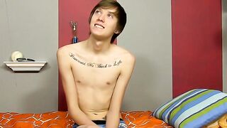 Long Haired Hunk's Solo Masturbation Adventure
