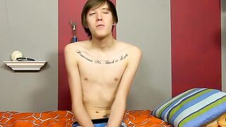 Long Haired Hunk's Solo Masturbation Adventure