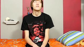 Long Haired Hunk's Solo Masturbation Adventure