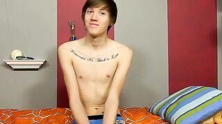 Long Haired Hunk's Solo Masturbation Adventure