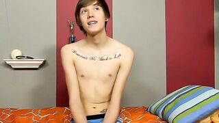 Long Haired Hunk's Solo Masturbation Adventure