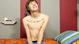 Long Haired Hunk's Solo Masturbation Adventure