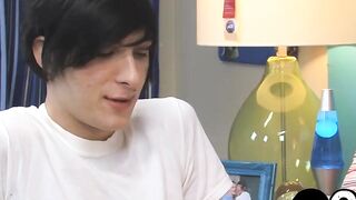 Anal Emo Teens - Anal Sex with Hot Twinks Aiden Chase & Preston Andrew