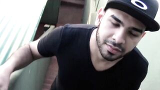 Colombia's Hunk Throated by Two Hot Guys - Hardcore Group Sex