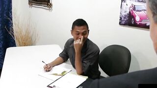 Office Slut Gets Fucked By Boss In The Bathroom - Office Oral Sex