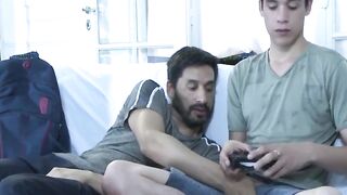 Anal Adventures - Old Man Fucks Twink On Sofa With Hot Doggy Style
