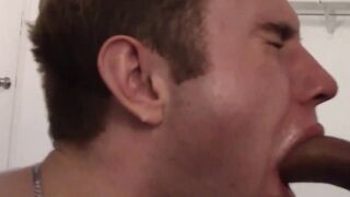 Blonde Babe Enduring Hardcore Anal Threesome with Various Guys