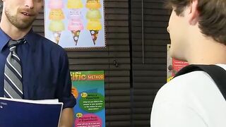 Twinks In Uniform #2 - Teacher's Pet Gets A Hard Lesson