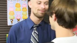 Twinks In Uniform #2 - Teacher's Pet Gets A Hard Lesson