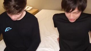 Asian Twinks Hand Job - Hot Teens Stretching Their Holes For A Wild Fuck