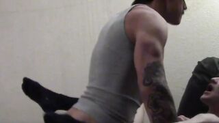 Blonde Hunk's Ass-Fucking Adventure - Anal Threesome with Big Dick Guys