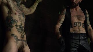 Bondage Slave Training - Domination of Submissive Girl by Master's Dominant Hand