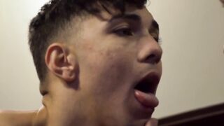 Raw Bareback Ritual With Young Fan And Elder In Church Basement