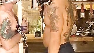 Bondage Babe Faceslapped And Gangbanged By Masked Men