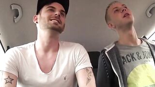 Boy Desires Anal Adventure: Spunk Soaking Car Sex